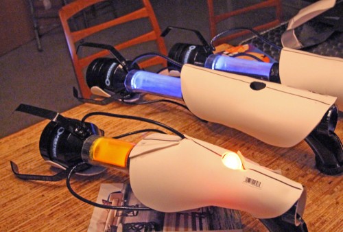 aperture science portal 2 gun