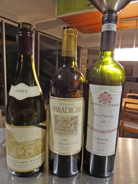 coq au vin pairing  with trio of red 