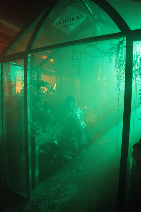 hendrick's gin party austin greenhouse 