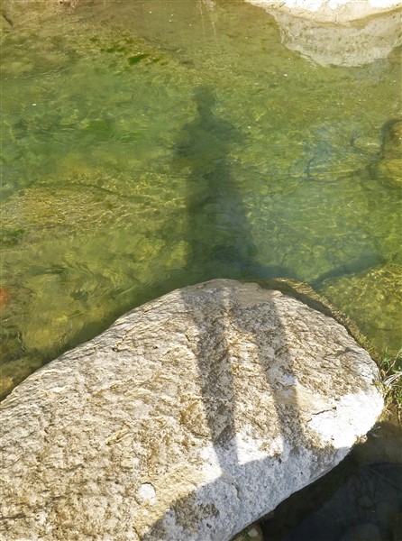 fall shaddows on the blanco river wimberley oct 15