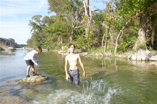 blanco river fisher store road october 2015