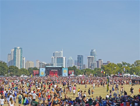 zilker park austin ckyline 2015 acl music festival
