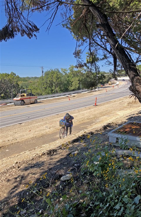 west lake hills sidewalk bee cave rd