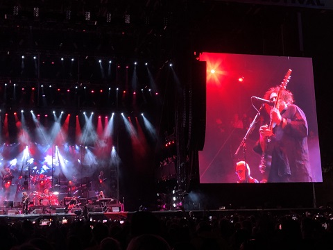 robert smith of the CURE austin city limits 2019 acl