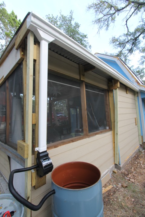 fiskars rain barrel filter