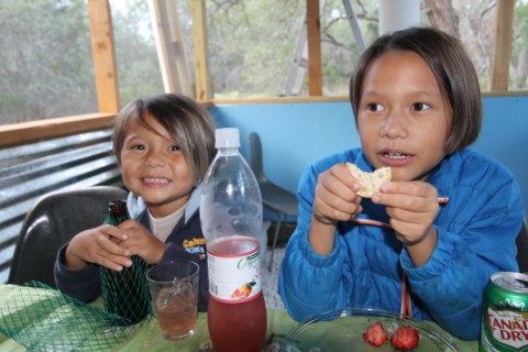 kids enjoying happy hour at wimberley