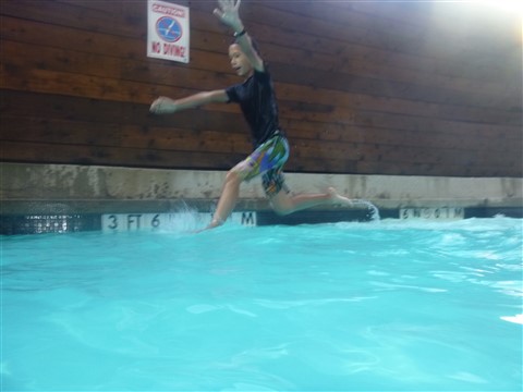 aloft dallas pool party walk on water