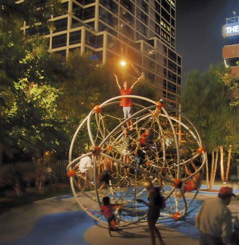 klyde warren park dallas playground