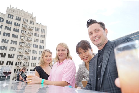 austin downtown rooftop party