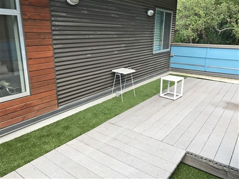 artificial roof grass westlake austin