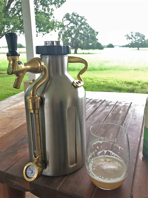 growler keg Co2 neipa homebrew 