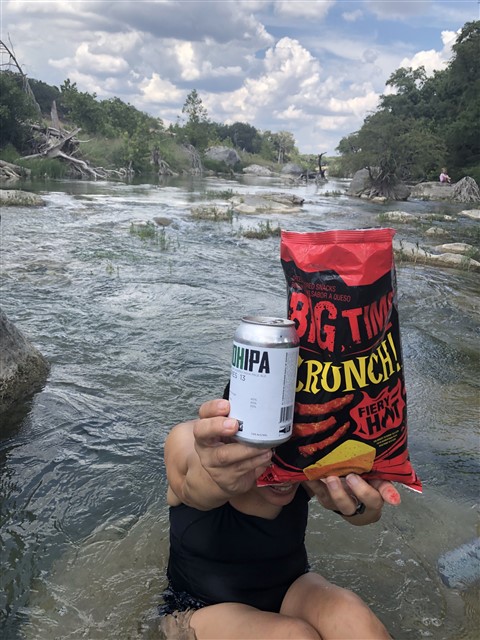 blanco river spicy snacks loved by fish 